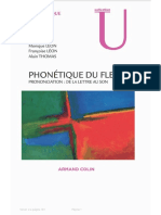 PHONÉTIQUE FLE