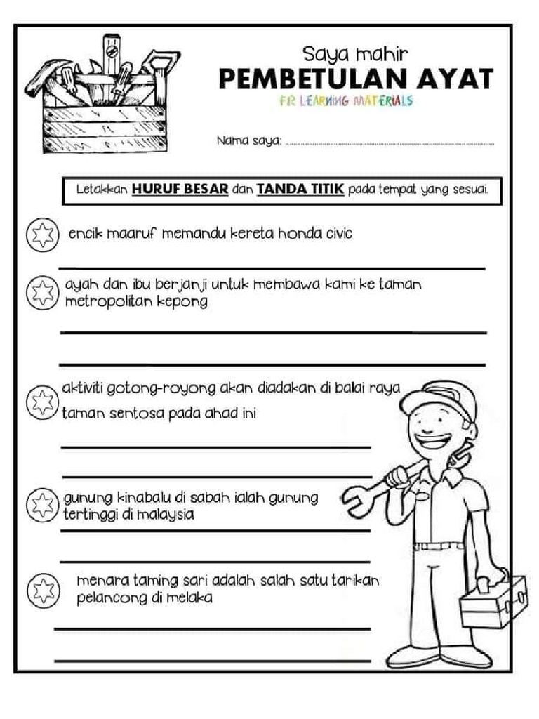 Latihan BM Tahun 2 PDF