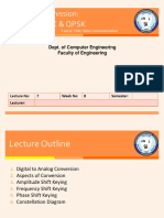 Analog Transmission: Ask, FSK, PSK & QPSK: Dept. of Computer Engineering Faculty of Engineering