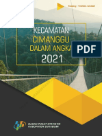 Kecamatan Cimanggu Dalam Angka 2021