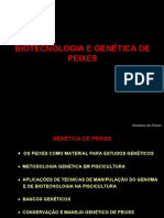 Biotecnologia Genética Em Peixes Ultima Aula