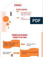 Mengumumkan alur skema pengaduan (tata cara)