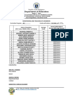 Department of Education: Monitoring and Tracking of Awardees