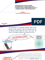 Videoconferencia 2 Definición y Etapas de La Planeación Educativa