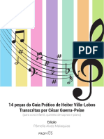 14 peças do Guia Prático de Heitor Villa-Lobo transcrita por César Guerra-Peixe - Pâmella A. Malaquias-1