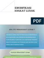 1.memodifikasi Perangkat Lunak