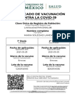 Certificado de Vacunamaria Soledad Landa
