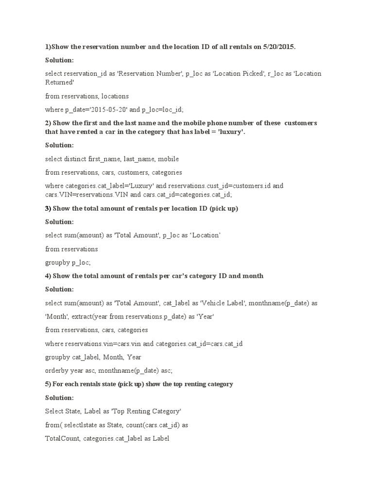 Queries PDF Motor Vehicle Land Vehicles