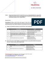 Surat Pemberitahuan Mengenai Subdana Paydi Terkait Seojk No 5 Seojk 052022 Prudential Indonesia