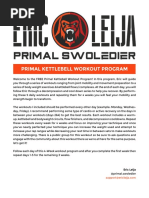 Primal Swoledier: Primal Kettlebell Workout Program