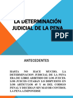 Determinación de La Pena