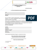 Solicitud de Exención de Pago de Inscripción