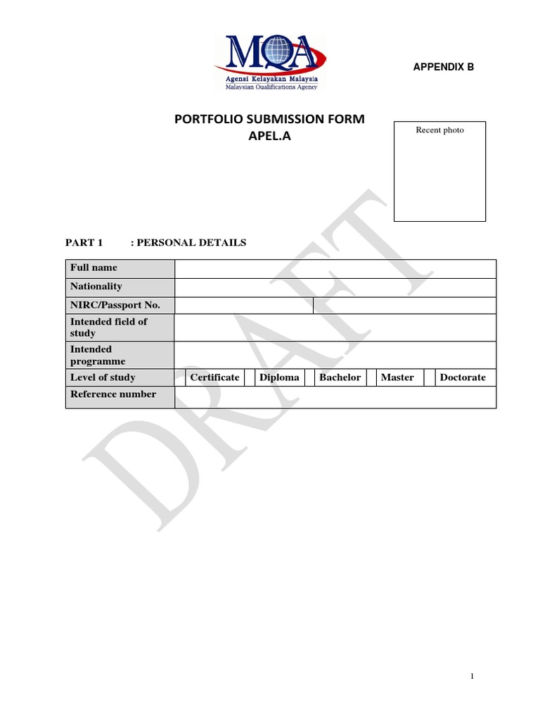 APEL Portfolio Submission Guide | PDF | Leadership | Autonomy