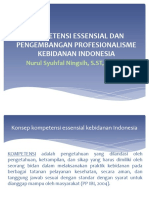Kompetensi Essensial Dan Pengembangan Profesionalisme Kebidanan Indonesia