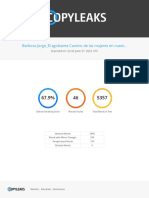 Barbosa Jorge - El Agobiante Camino de Las Mujeres en Nuestra Democracia - PDF Copyleaks Report