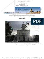 PMPE publica Boletim Geral com serviços diários e instruções