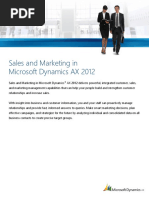 Sales and Marketing Activity Report PDF Template