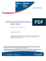 Fatigue Failure of Large-Diameter Cast Iron Mains