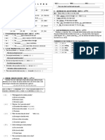 (A卷) I-5 過去式+不規則動詞解答