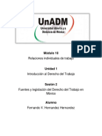 Relaciones Individuales de Trabajo: Módulo 10