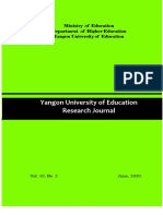 A Study of The Effects of Activity-Based Learning (YUOEJ, Vol.10, No.2)