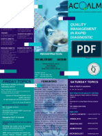 Quality Management in Rapid Diagnostic Testing: Registration