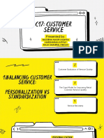 C17 Customer Service