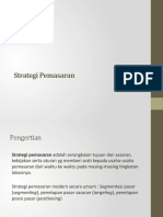 Strategi Pemasaran