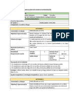 Planificación semana 1