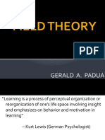 Field Theory: Gerald A. Padua