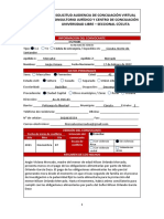 Formato de Audiencia de Conciliación Virtual Modificado 2021 Ultimo