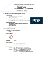 Apex Engineering Products Corporation 1241 Shoreline Drive Aurora, IL 60504 Phone Number: 630-820-8888 Fax: 630-820-8886 Safety Data Sheet