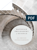 Bayesian Philosophy Of Science Variations On A Theme By The Reverend Thomas Bayes (Stephan Hartmann, Jan Sprenger)