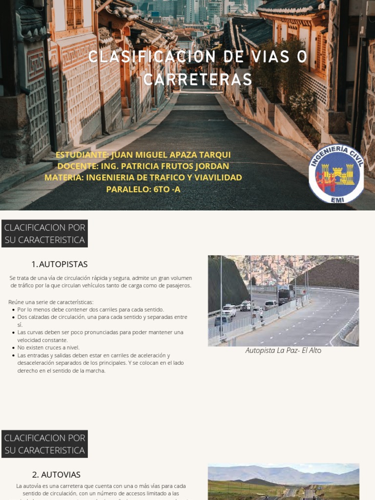 ¡Increíble! Clasificación Completa De Carreteras Y Vías Públicas - iwcme0m