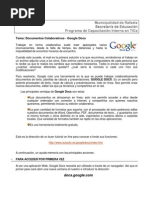 Download Google Docs - Tutorial by marianaandereggen SN5851489 doc pdf