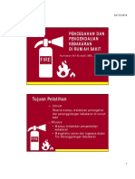 Pencegahan Dan Pengendalian Kebakaran RS - Dinkes Prov Jabar
