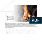 Basic Fire Dynamics