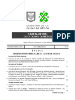 Gaceta Oficial CDMX 15-01-2019