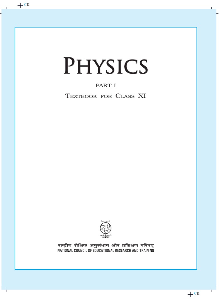 NCERT Class 11 Physics Part 1 | PDF | Newton's Laws Of Motion | Torque