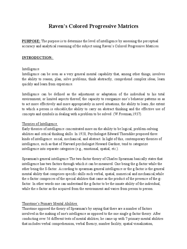 Introduction Cpm Pdf Intelligence Cognition