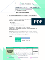 Cotizaciòn Evaluacion de Desempeño y Psicometría