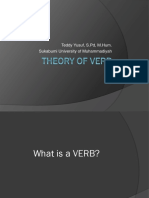 Pertemuan Ke 3 Verb Theory