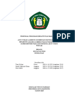 Proposal - ANTI TUKAK LAMBUNG KOMBINASI EKSTRAK AIR DAUN BINAHONG (ANREDERA CORDIFOLIA (TENORE) STEENIS) DENGAN