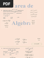 Tarea de Algebra: X y X y X y X y y