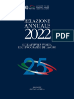 Relazione AGCOM 2022