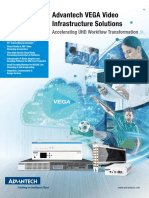 Advantech VEGA Video Infrastructure Solutions: Accelerating UHD Workflow Transformation