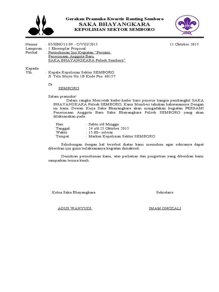 Proposal Persami P.A.B | PDF