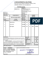 Yaji Developmental Solutions: Proforma Invoice