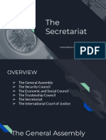 The Secretariat: United Nations Charter Articles 97-101