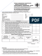 Format Skrining Kesehatan Anak Sindang Jaya